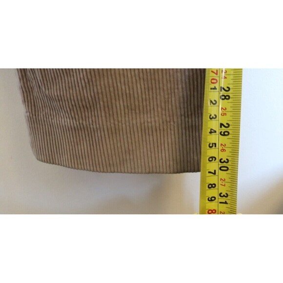 VTG 70s Levis Pants Mens 34x30 Corduroy Beige Brown Loose Academia Professor - Picture 7 of 8